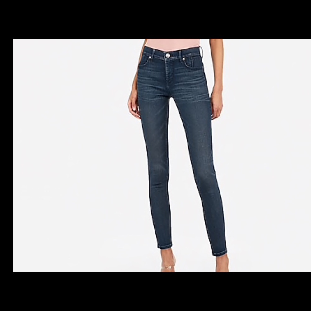 Express mid rise perfect lift ankle legging